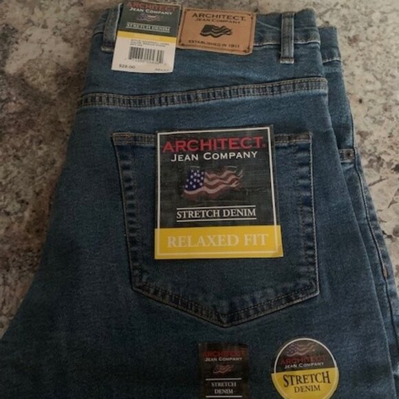 Men's Architect Stretch Denim Relaxed Fit - Picture 1 of 3